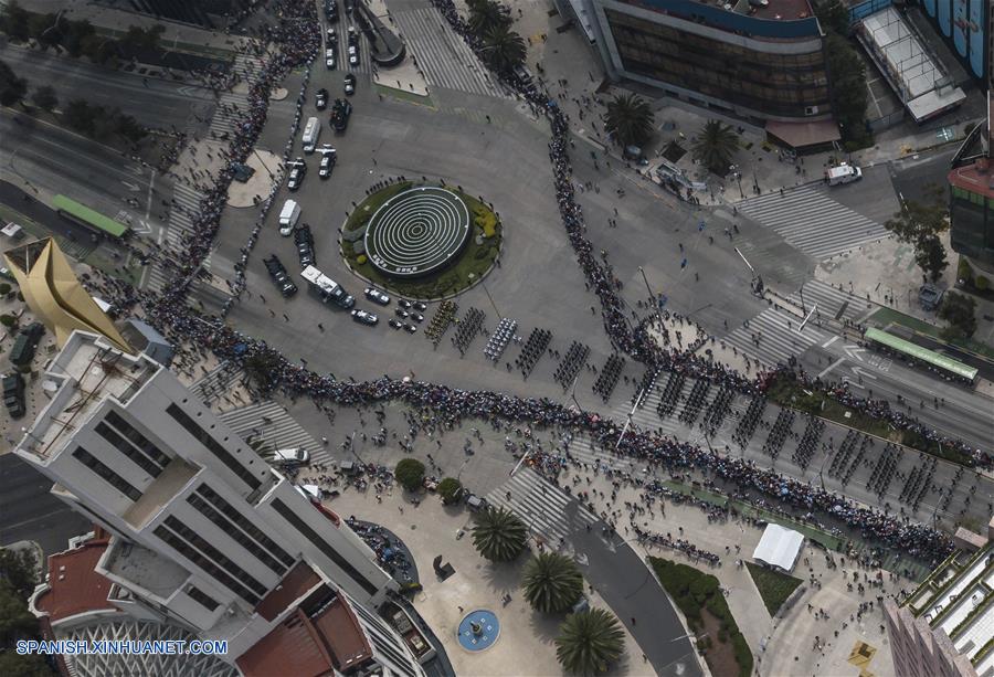 MEXICO-CIUDAD DE MEXICO-INDEPENDENCIA-DESFILE MILITAR