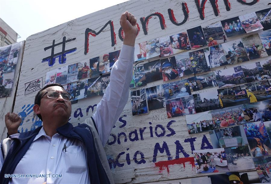 MEXICO-CIUDAD DE MEXICO-CONMEMORACION-SISMO 