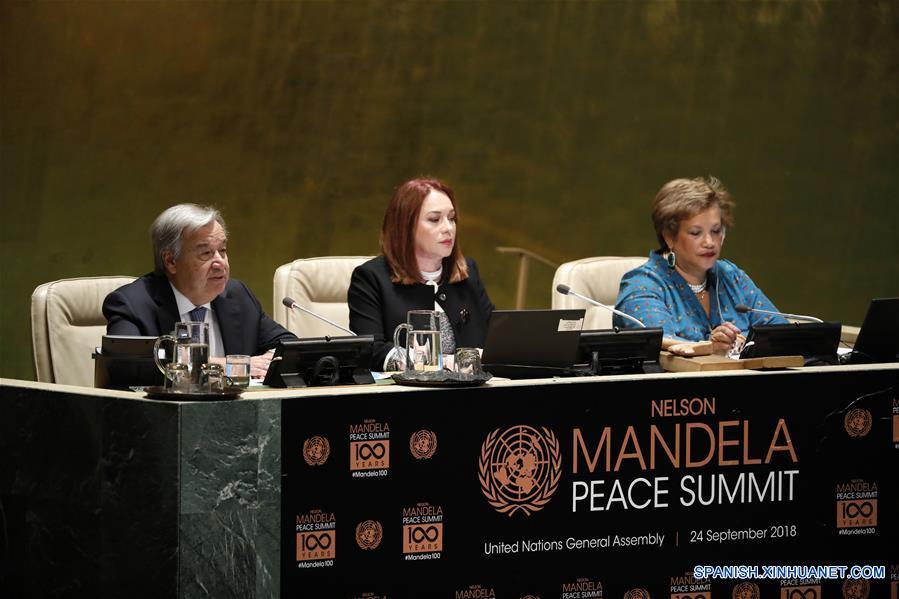 EEUU-NUEVA YORK-ONU-ASAMBLEA GENERAL-CUMBRE NELSON MANDELA