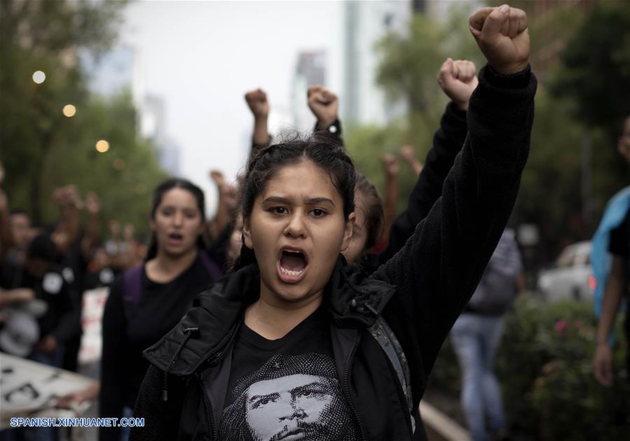 MEXICO-CIUDAD DE MEXICO-PROTESTA-AYOTZINAPA