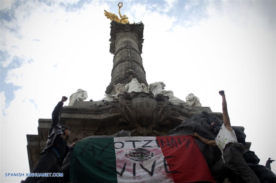 MEXICO-CIUDAD DE MEXICO-PROTESTA-AYOTZINAPA