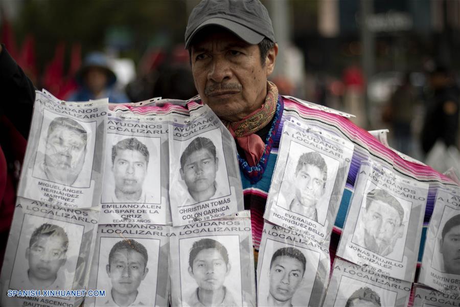 MEXICO-CIUDAD DE MEXICO-PROTESTA-AYOTZINAPA