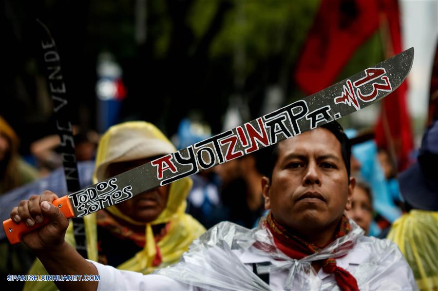 MEXICO-CIUDAD DE MEXICO-PROTESTA-AYOTZINAPA