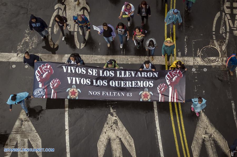 MEXICO-CIUDAD DE MEXICO-PROTESTA-AYOTZINAPA