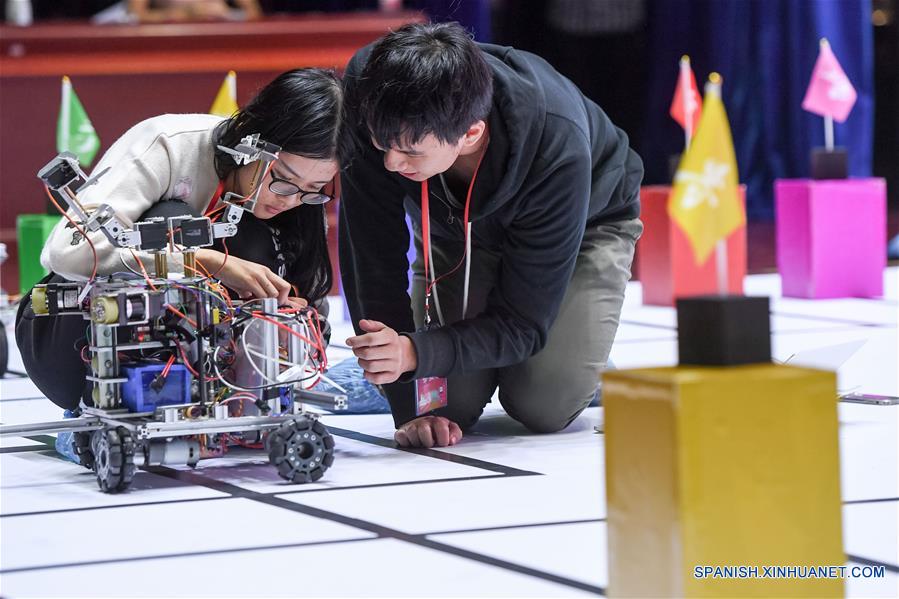 CHINA-ANHUI-CONCURSO-ROBOGAME