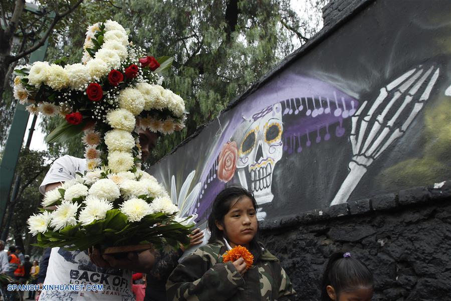 MEXICO-CIUDAD DE MEXICO-DIA DE MUERTOS