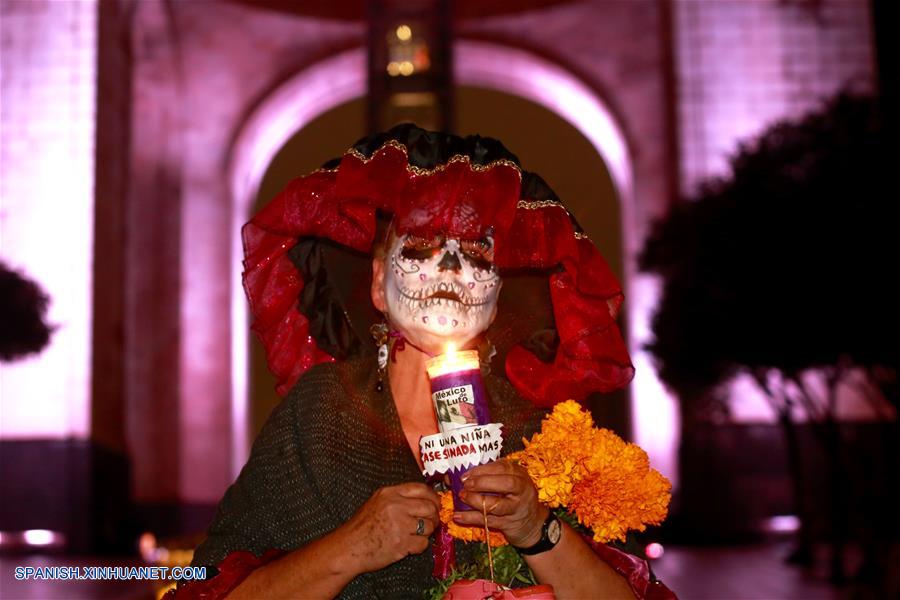 MEXICO-CIUDAD DE MEXICO-DIA DE MUERTOS