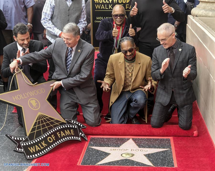EEUU-CALIFORNIA-PASEO DE LA FAMA-SNOOP DOGG