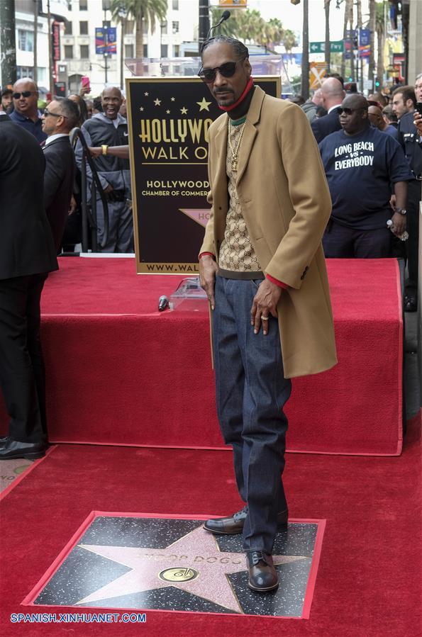 EEUU-CALIFORNIA-PASEO DE LA FAMA-SNOOP DOGG