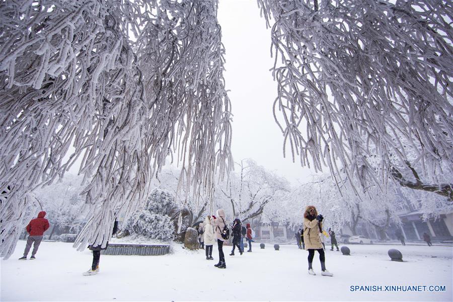 CHINA-JIANGXI-NIEVE