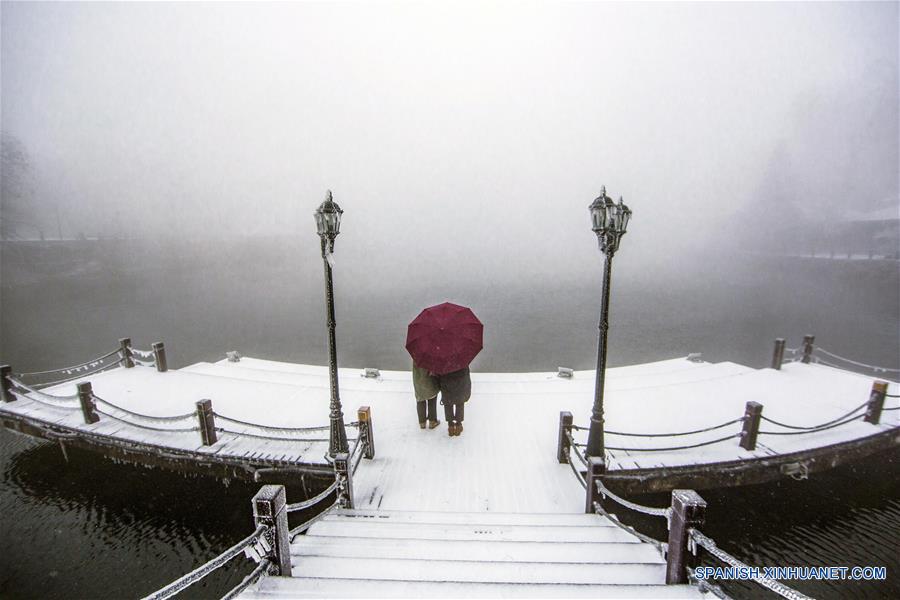 CHINA-JIANGXI-NIEVE