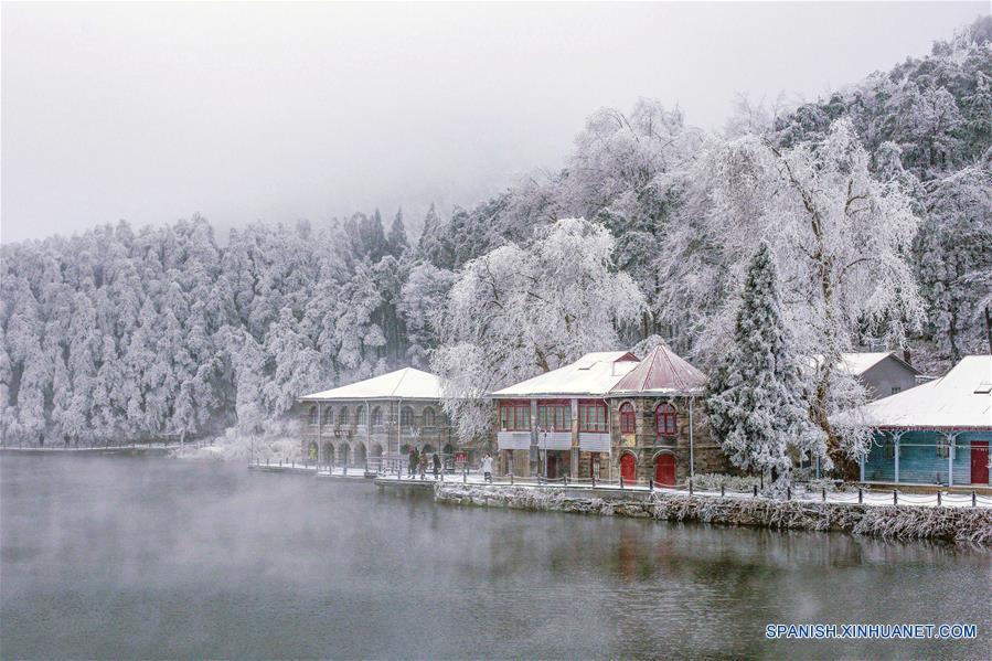 CHINA-JIANGXI-NIEVE