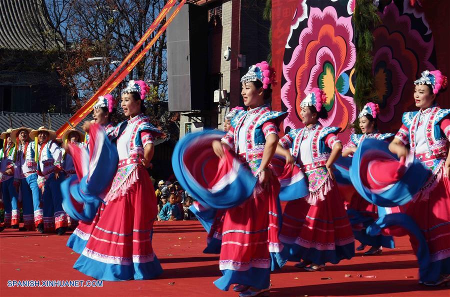 CHINA-YUNNAN-GRUPO ETNICO YI-AÑO NUEVO