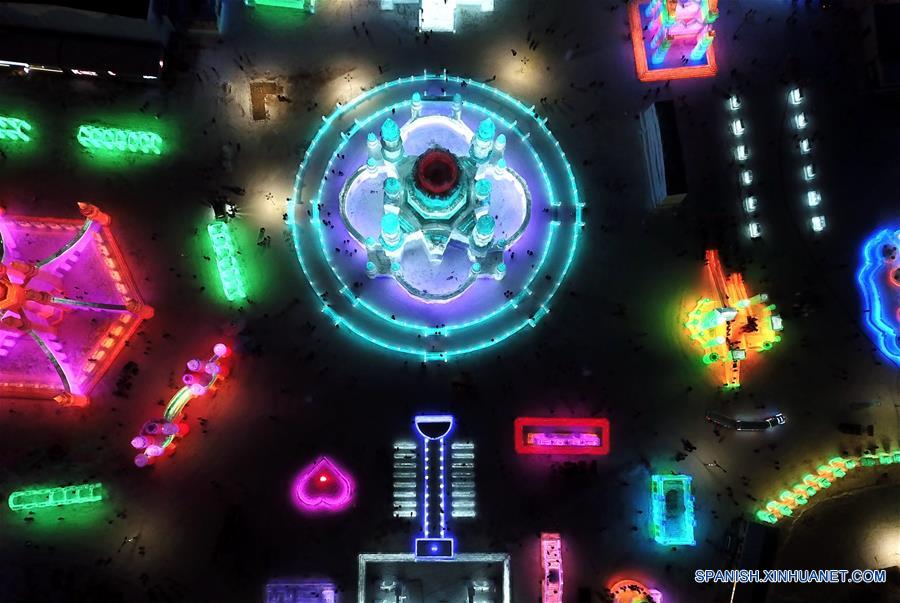 CHINA-HARBIN-MUNDO DE HIELO Y NIEVE-INAUGURACION