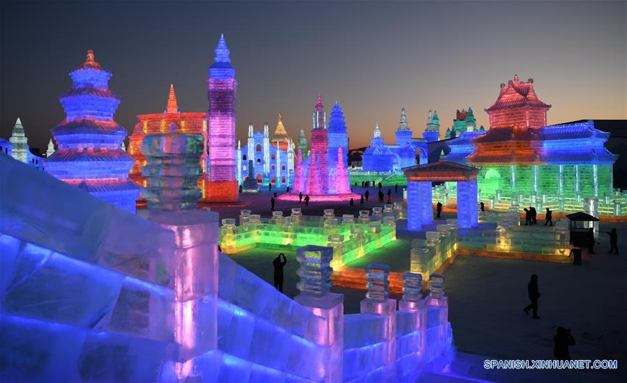 CHINA-HARBIN-MUNDO DE HIELO Y NIEVE-INAUGURACION
