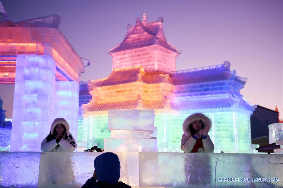 CHINA-HARBIN-MUNDO DE HIELO Y NIEVE-INAUGURACION