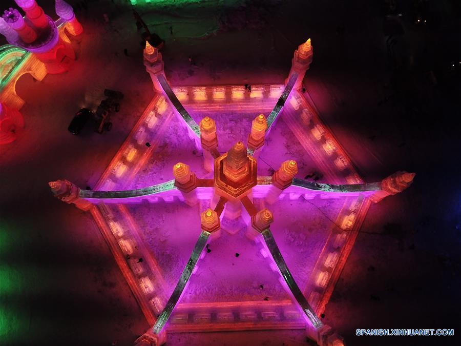 CHINA-HARBIN-MUNDO DE HIELO Y NIEVE-INAUGURACION