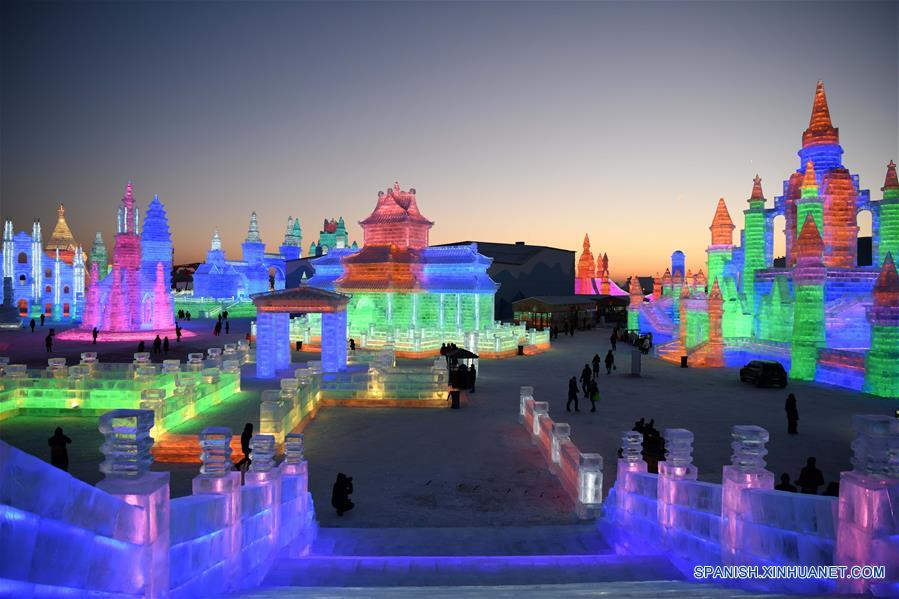 CHINA-HARBIN-MUNDO DE HIELO Y NIEVE-INAUGURACION