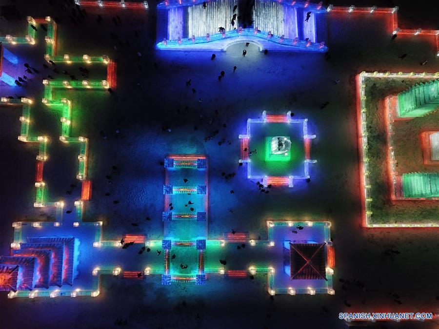 CHINA-HARBIN-MUNDO DE HIELO Y NIEVE-INAUGURACION