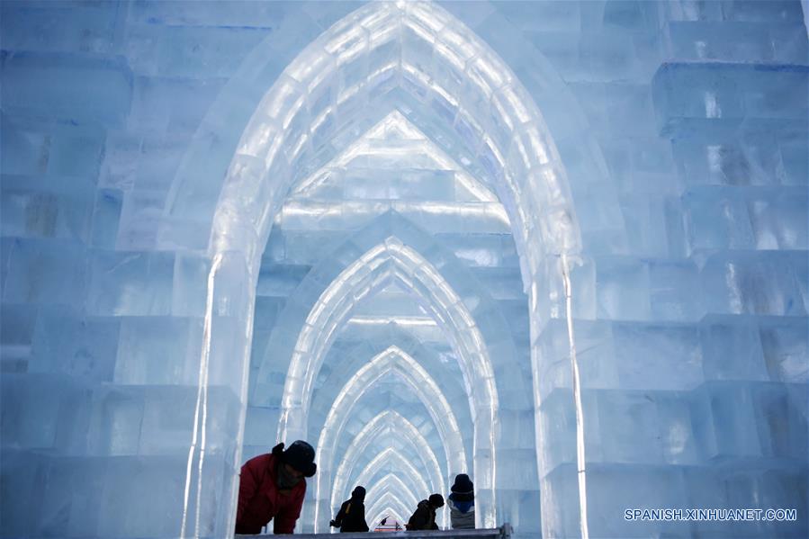 CHINA-HARBIN-MUNDO DE HIELO Y NIEVE-INAUGURACION