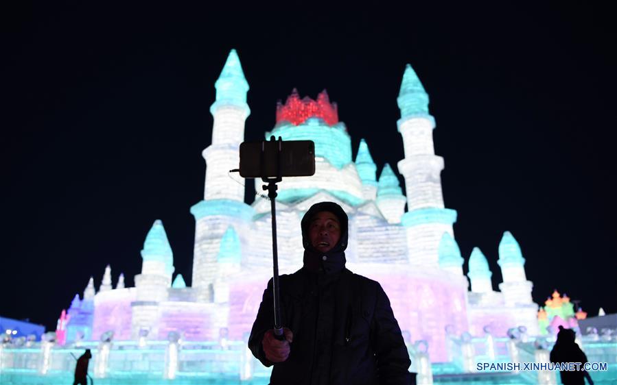 CHINA-HARBIN-MUNDO DE HIELO Y NIEVE-INAUGURACION