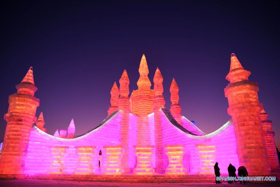CHINA-HARBIN-MUNDO DE HIELO Y NIEVE-INAUGURACION