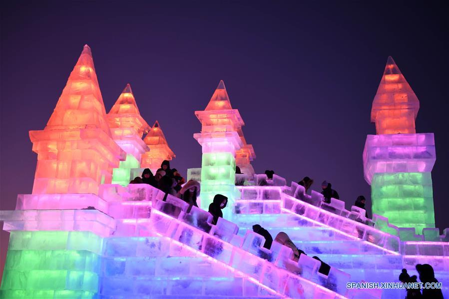 CHINA-HARBIN-MUNDO DE HIELO Y NIEVE-INAUGURACION