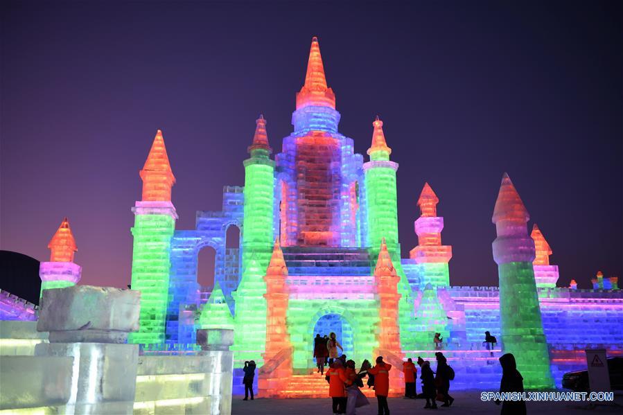CHINA-HARBIN-MUNDO DE HIELO Y NIEVE-INAUGURACION