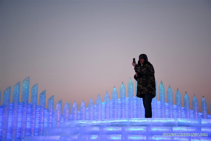 CHINA-HARBIN-MUNDO DE HIELO Y NIEVE-INAUGURACION