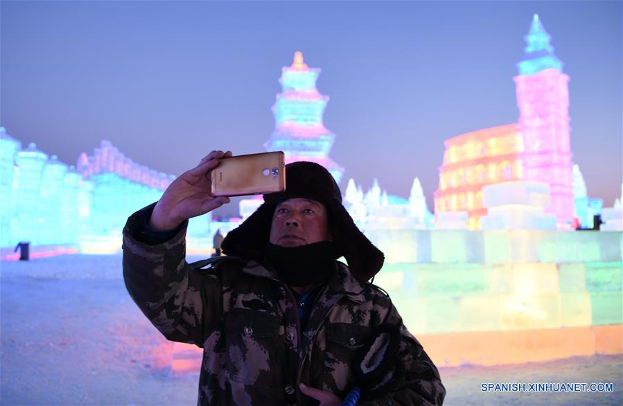 CHINA-HARBIN-MUNDO DE HIELO Y NIEVE-INAUGURACION