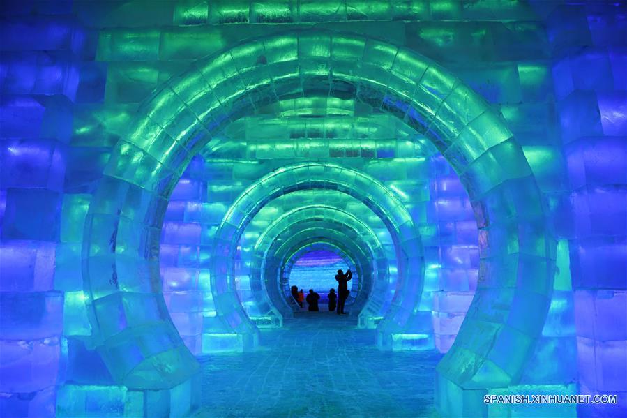 CHINA-HARBIN-MUNDO DE HIELO Y NIEVE-INAUGURACION