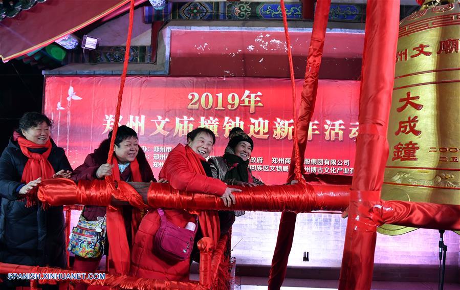 CHINA-HENAN-AÑO NUEVO-CELEBRACION 