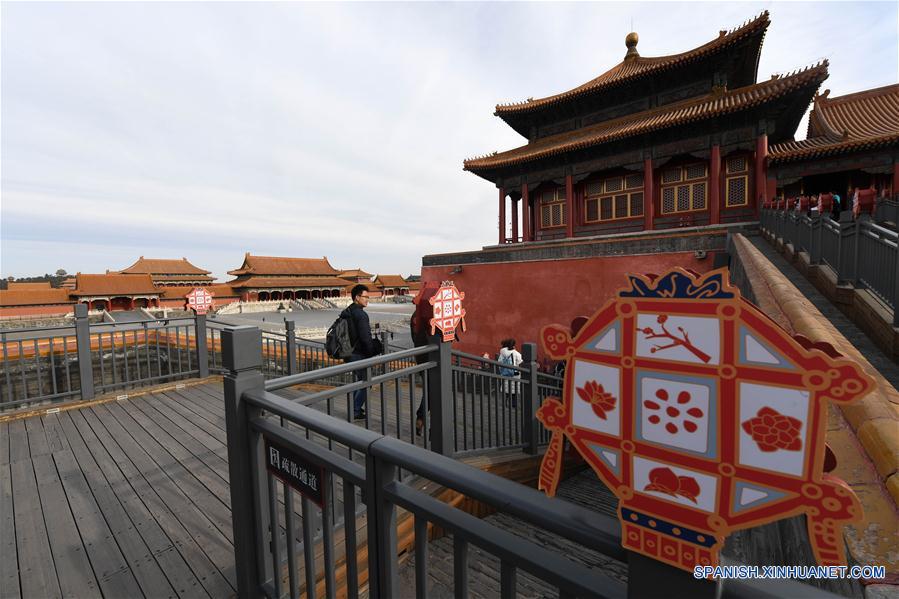 CHINA-BEIJING-MUSEO DEL PALACIO-CELEBRACION DEL FESTIVAL DE PRIMAVERA