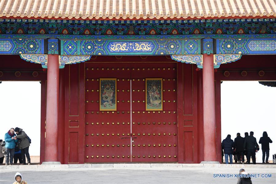 CHINA-BEIJING-MUSEO DEL PALACIO-CELEBRACION DEL FESTIVAL DE PRIMAVERA