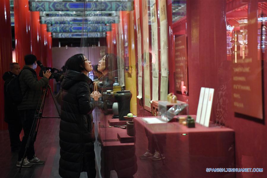 CHINA-BEIJING-MUSEO DEL PALACIO-CELEBRACION DEL FESTIVAL DE PRIMAVERA