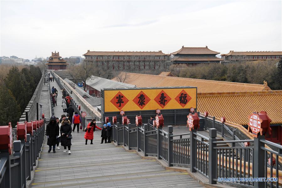 CHINA-BEIJING-MUSEO DEL PALACIO-CELEBRACION DEL FESTIVAL DE PRIMAVERA