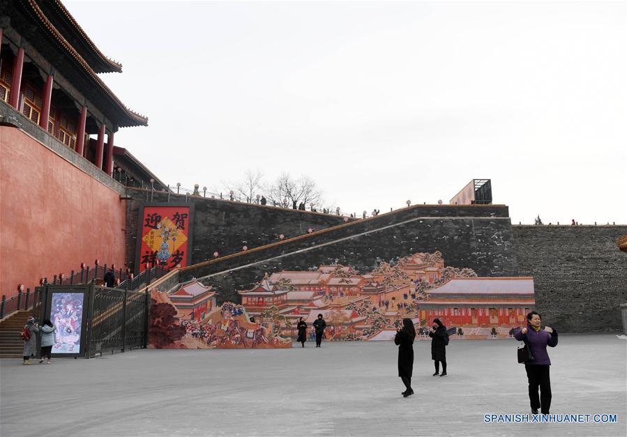 CHINA-BEIJING-MUSEO DEL PALACIO-CELEBRACION DEL FESTIVAL DE PRIMAVERA