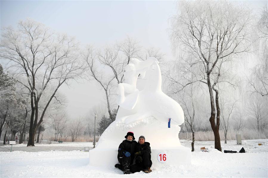 CHINA-HARBIN-ESCULTURAS DE HIELO