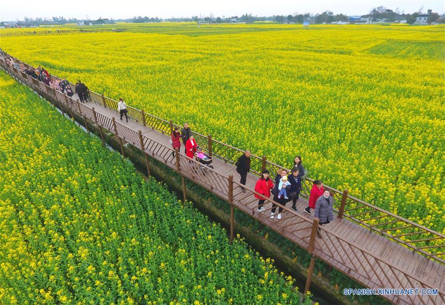 CHINA-SICHUAN-FLORES DE COL-TURISMO
