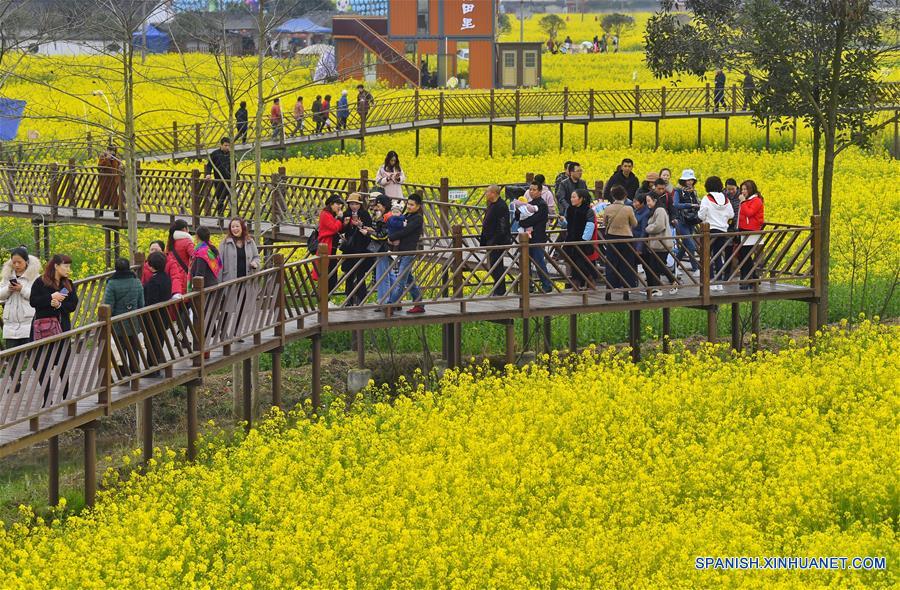 CHINA-SICHUAN-FLORES DE COL-TURISMO