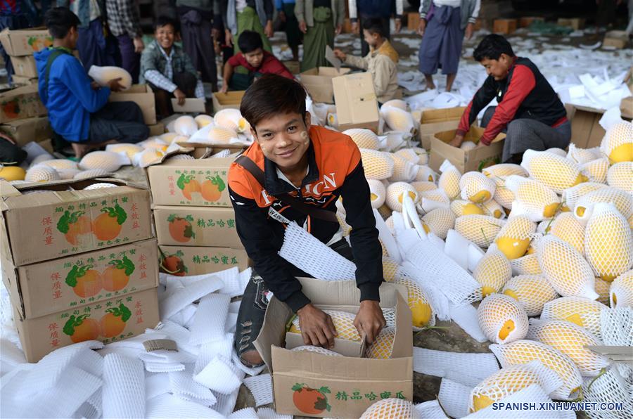 CHINA-YUNNAN-MYANMAR-INICIATIVA DE LA FRANJA Y LA RUTA-COMERCIO-SERIE