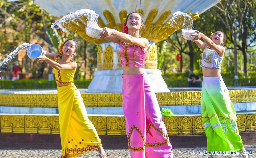 CHINA-YUNNAN-MYANMAR-INICIATIVA DE LA FRANJA Y LA RUTA-COMERCIO-SERIE