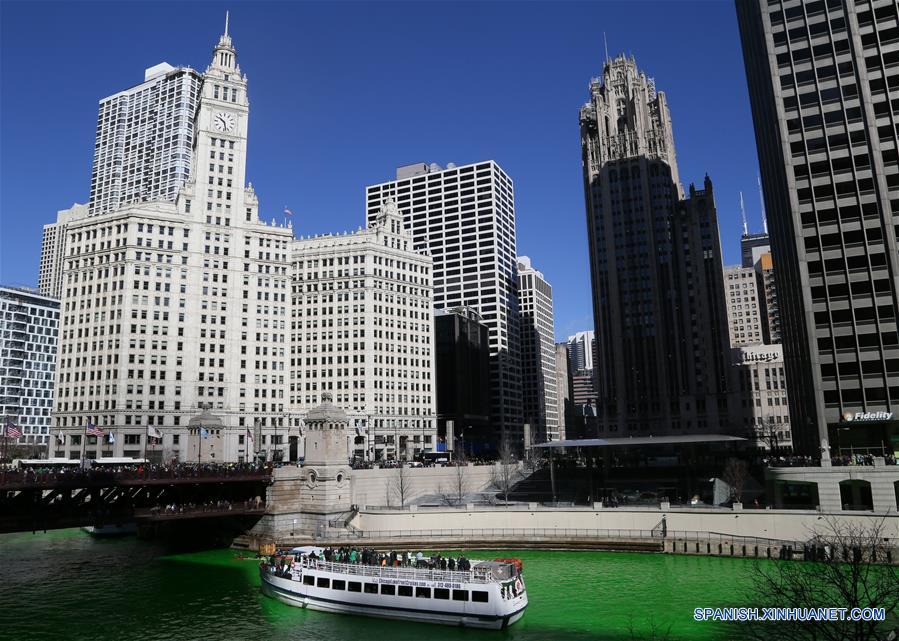 EEUU-CHICAGO-DIA DE SAN PATRICIO-CELEBRACION