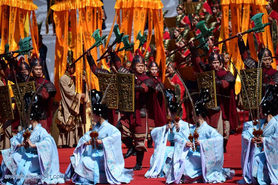 CHINA-SHAANXI-HUANGDI-CEREMONIA