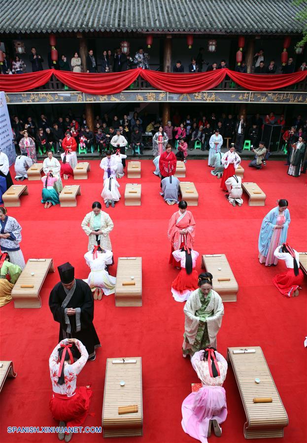 CHINA-CHONGQING-CEREMONIA