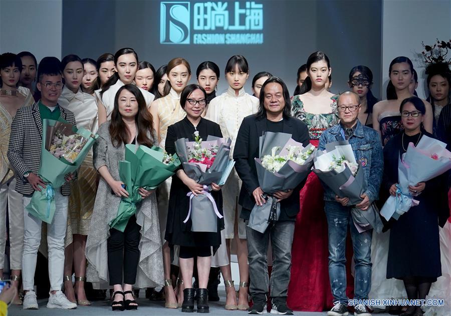 CHINA-SHANGHAI-DESFILE DE DISE&Ntilde;O DE MODA