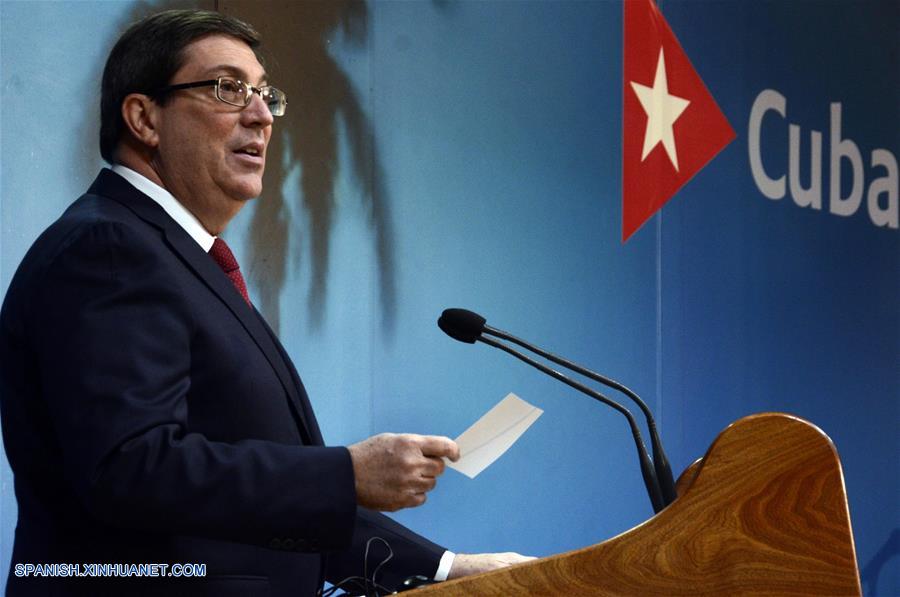 CUBA-HABANA-CANCILLER-CONFERENCIA