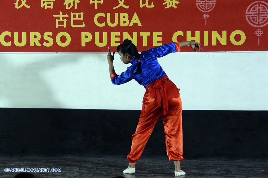 CUBA-HABANA-CHINA-CONCURSO PUENTE CHINO