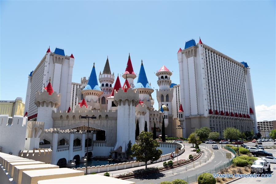 Personas visitando Las Vegas