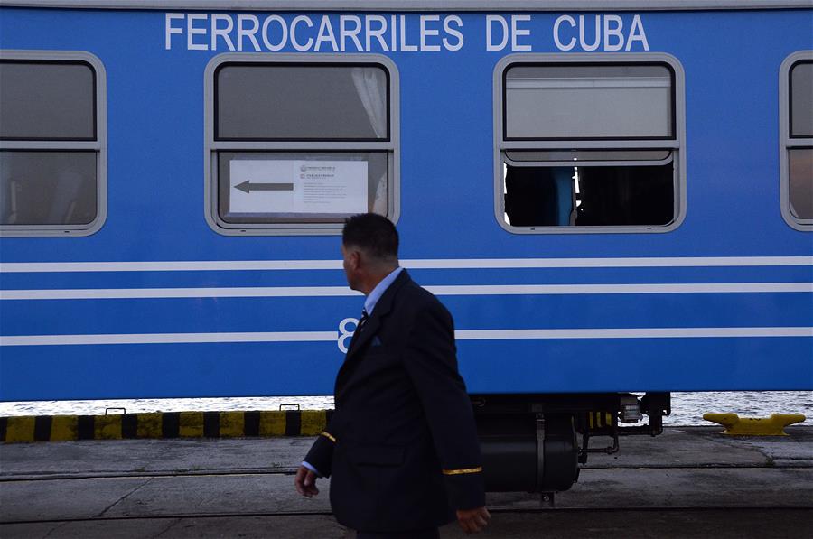 CUBA-HABANA-VAGONES DE PASAJEROS CHINOS-ENTREGA